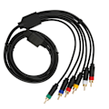 Miniatyrbild 7 av 8: RGB RGBS multifunktionell kompositkabelsladd Hög flexibilitet Mjuk stabil komponent AV-kabel med 4 BNC-huvuden