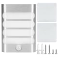 Miniatyrbilde 1 av 8: LED-bevegelsessensor nattlys USB-lading induktiv vegglampe for soverom korridor hvit