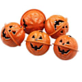 Pikkukuva 3 / 5: Halloween Kurpitsa Kellot Puun Koristeet 5/50kpl 4cm Ripustettava Sisustus Kurpitsa Pää Kellot Halloween Kello Juhlatarvikkeet