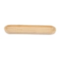 Miniatyrbillede 4 af 8: Elegant skibstype sushi-bakke snacks desserter træ serveringsfad til hjem restaurant 27*6*2cm