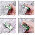 Miniatyrbillede 2 af 5: Usynlige skridsikre dyneclips - 6 stk. grøn