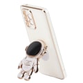 Miniatyrbild 3 av 8: TPU Plast Phone case Stereoskopisk Hållare Mobiltelefon Cover för Samsung Vit För A52 A52S 4G 5G