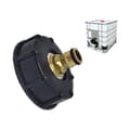 S60X6 vanntankkobling - Hagevanningsdyse (flat ring - 6-punkts messingnippel)
