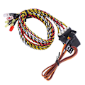 Pikkukuva 6 / 8: Universal 8LED-valosarjan mallin lisävaruste SCX10/TRX4/D90 1/10 1/8 RC telaketjuautolle