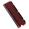 Miniatyrbillede 2 af 8: NGFF M.2 Dobbeltsidet SSD Heatsink Vandkøling HDD Termisk ledningsevne køler (rød)