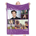 Miniatyrbillede 1 af 5: Tæppe Åndbar Lys Farve Klar Trykt Hjem Indretning Polyester Maskinvaskbar BL603I‑2 120x150cm