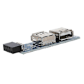 Miniatyrbillede 4 af 5: Bundkort 9-pin hun-header til at udvide to USB2.0 A hun-interfaces