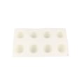 Miniatyrbilde 6 av 8: Eggform kakeform 8 hulrom silikonform Non Stick DIY konditorform