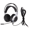 Pikkukuva 1 / 8: SYG25-pelikuulokkeet USB+3,5 mm säädettävä äänenvoimakkuus Over Ear -pelikuulokkeet mikrofonilla ja hengityslampulla PS4:lle