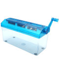 Miniatyrbillede 2 af 8: Håndmakulator MINI Desktop Manual A4 Beskyttelse af kontorartikler Fortrolig maskine