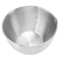 Miniatyrbillede 2 af 8: Blandeskål Køleskab Opvaskemaskine Sikker Tyk 304 Rustfrit Stål Serveringsskål med Skala til Salat Frugt Bagning Type C