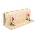 Miniatyrbillede 1 af 8: Læder syning pony rustfrit strømlinet design fleksibel læder hånd syning pony til DIY læderhåndværk