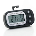 Miniatyrbillede 1 af 5: Køleskabstermometer LCD Display Digitalt Vandtæt Frysetermometer med Magnetisk Krog Køleskabstermometer (-20 50) Sort