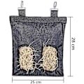 Miniatyrbilde 3 av 5: Kanin marsvin høymaterpose - Kanin høymater