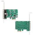 Pikkukuva 6 / 8: Rinnakkaisportti DB25 LPT-tulostin ja PCI-E Express Card Converter -sovitin