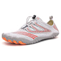 Miniatyrbillede 1 af 4: Barefoot Trail Running Herres Vandsko Hvid/Orange