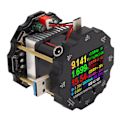 Miniatyrbilde 7 av 8: USB-tester 65W Bluetooth digital spenning strømstyrke effekt motstand kapasitet USB-strømmåler 3,6-32V