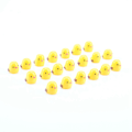 Miniatyrbillede 2 af 8: 20 stk. Miniature Gule Kyllinger Mikro Have Landskab Ornamenter Dukkehus Dekorationer
