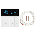 Miniatyrbillede 1 af 8: Intelligent Digital Termostat LCD Display APP-styring NTC Programmerbar Termostat Temperaturregulator AC90V-240V WIFI