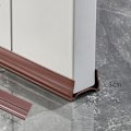Miniatyrbild 2 av 5: Kallstopp dörrtätning ljudisolering väderlist brun