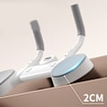 Miniatyrbild 8 av 8: Plank Trainer Multifunktionell Justerbar Timing Intelligent Counting Push Up Board med Förvaringsväska för Fitness Vit