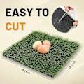 Miniatyrbild 2 av 5: Kycklingrede Pads Set, 12\" x 12\" Turf Rutor Matta Redlåda Bäddmaterial för Hönshus Konstgräs Inomhus Utomhus DIY Dekor -GSL 6.14 3 ST
