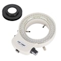 Miniatyrbillede 2 af 8: Justerbar 144 LED ringlys til stereomikroskop og kamera AC100-240VEU-stik