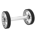 Pikkukuva 3 / 8: MEIJUN Helppo pyörän pidennys teleskooppitanko Helppo pyöräsarja 80mm Leventäminen Brompton 3sixtySilverille