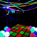 Miniatyrbillede 2 af 5: Super Lys UV Sortlys Reaktiv Neon Tape (8-pak)
