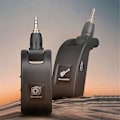 Miniatyrbillede 5 af 5: Trådløst guitarsystem Audio Transmitter Receiver