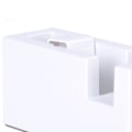Pikkukuva 3 / 5: Teippiannostelija Simple Style Kannettava ABS Resin Desktop Teippiannostelija Office School Valkoinen