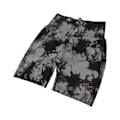 Miniatyrbillede 8 af 8: Yogashorts med høj talje til kvinder Tie Dye Elastisk åndbar numseløft Fitness Atletisk træningsshorts Sort M