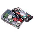 Pikkukuva 2 / 8: 100 kpl / Box Pokerimerkit Professional Family Educational Digital Chips Set
