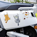 Miniatyrbillede 5 af 5: Tre Katte Ridse Dæksel Vinyl Bilsticker