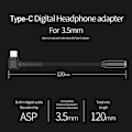 Pikkukuva 5 / 8: USB C -kuulokeadapteri USB C -ääniliitäntäadapteri USB Type C - 3,5 mm:n adapteri
