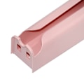 Miniatyrbild 3 av 5: 2-pack väggmonterad soppåshållare, självhäftande förvaringsorganisatör för kök, rosa, 31 x 10 x 10 cm / 12,2 x 3,9 x 3,9 tum