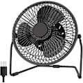 Miniatyrbillede 1 af 5: Usb Bordventilator 6 Tommer Skrivebords Lydløs Ventilator Luftcirkulator 2 Hastigheder 360 Rotation