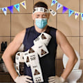 Pikkukuva 2 / 5: 2 Rullaa Hauska WC-paperirulla Syntymäpäivälahjat Yhteensopiva Naisille Miehille Lahja WC-paperi Kylpyhuone Kepponen Vitsi Hauska Paperi, 60-B15