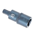 Miniatyrbillede 4 af 8: Socket Bit Hex 1/2in Interface Quick Wrench S2 Legeret stål Blåning Håndværktøj HardwareH8