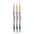 Pikkukuva 1 / 8: 3 kpl Nail Art Harjat Pistemaalaus Piirustus Manikyyri Nail Art AsusteetGradient Color Kynsiharja