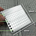 Miniatyrbilde 5 av 5: Miniatyr Scene Modell Materia Flocking Statisk Gress Applikator
