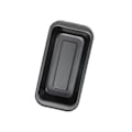 Miniatyrbillede 7 af 8: 3 STK Kage Brød Bageform Rektangulær Nonstick Bageform Kulstofstål Brødform Sort 15cm
