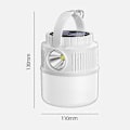 Pikkukuva 2 / 5: Starlight-usb Ladattava Aurinkoenergia LED Camping Lyhty, Kannettava 4 Tilaa Vedenpitävä Kaksois LED Valonlähde Uusi Monitoiminen Ulkovalaisin Ulkokäyttöön H