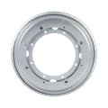 Pikkukuva 1 / 5: Heavy Duty pyöreä galvanoitu Lazy Susan levysoittimella varustettu pyörivä kääntölevy (9" hopea)