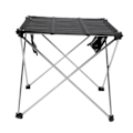 Miniatyrbillede 4 af 8: Bærbar stof skrivebord foldbart picnic bord BBQ grill bord udendørs camping picnic (S)