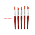 Miniatyrbilde 2 av 6: Red Gummi Spis Sculpting og Carving Tool Sett - 5 stk