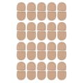 Miniatyrbillede 1 af 8: 40 STK lynlås prop DIY håndlavet ægte læder multifunktionelle moderigtige lynlås ender Top propper Beige