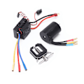 Miniatyrbild 7 av 8: 3650 3900KV Vattentät Borstlös Motor med 60A ESC Motor Drevväxel Avdragare Combo Set för 1/10 1/8 RC Bil