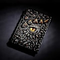 Miniatyrbillede 2 af 4: A5 Drageøje Notesbog DIY Vintage Resin Cover Notesblok Dagbog Journal