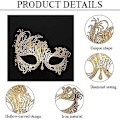 Miniatyrbild 3 av 5: Elegant Silver Phoenix Venetian Mask för Maskerad, Perfekt för Bal, Fester och Karnevaler